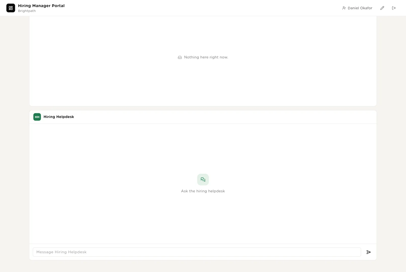 The portal: your interviews and offers